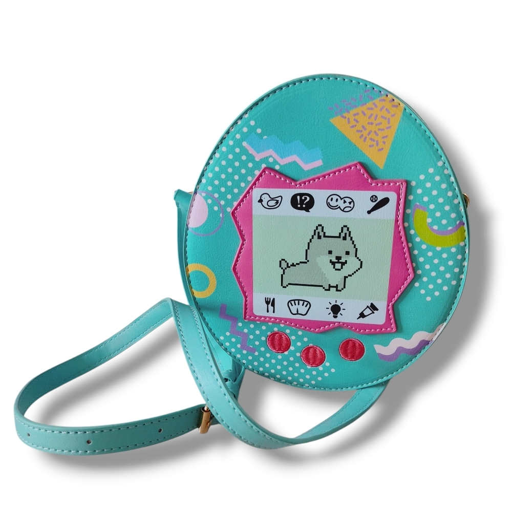 Retro Tamagotchi Style Crossbody Bag- Dog - Bewaltz - Womens or Girls